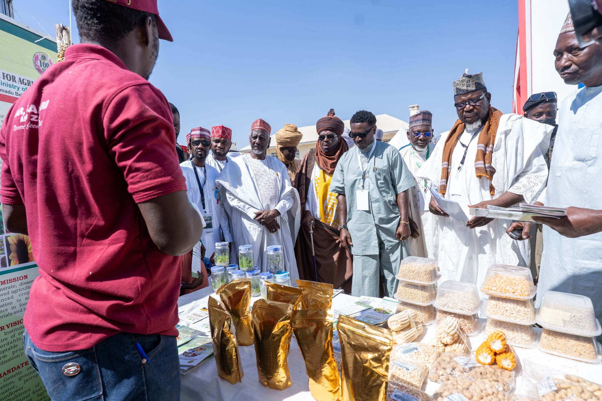 Exhibitors show casing their Agro products during a summit convened by CONESAM in 2025.jpg